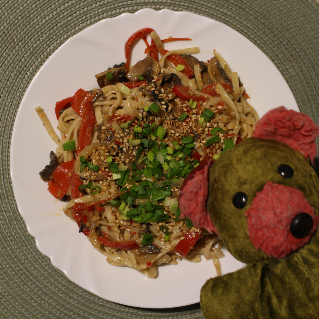  Spicy Noodles with Lemongrass